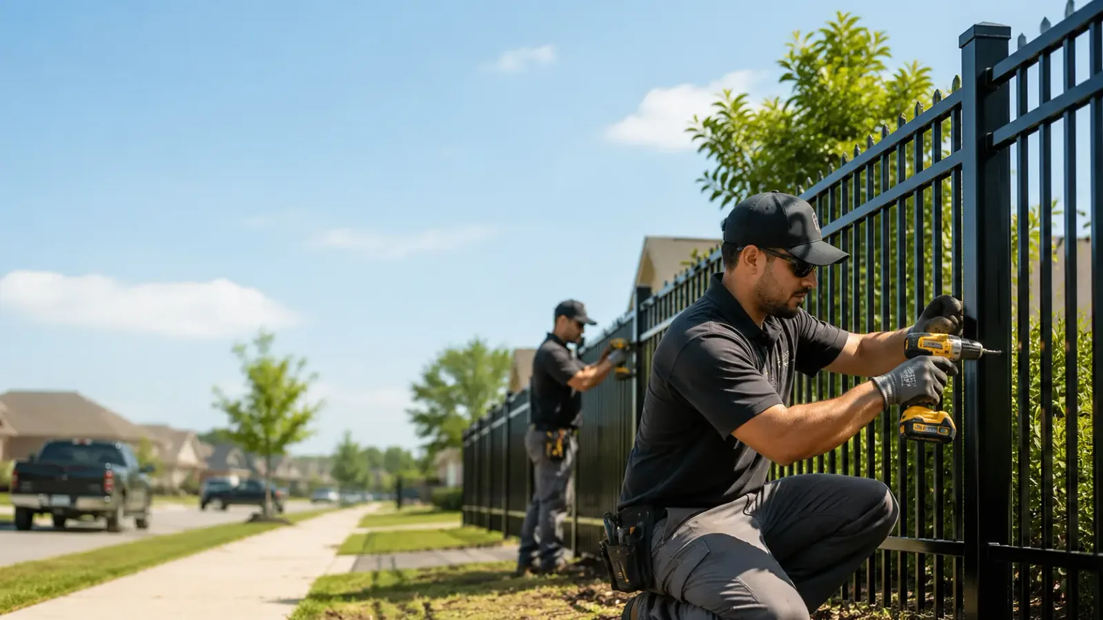Metal Fence Installation in Plato, MN
